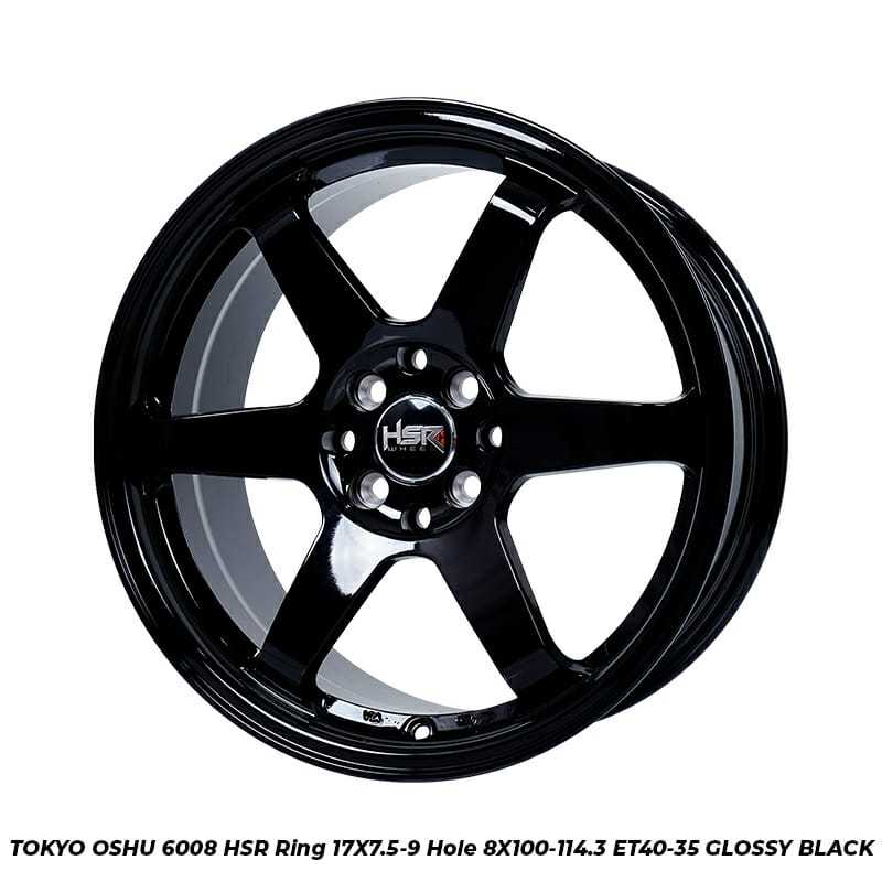 velg mobil palang 6 ring 17 untuk ford fiesta ring 17 HSR TOKYO OSHU 6008