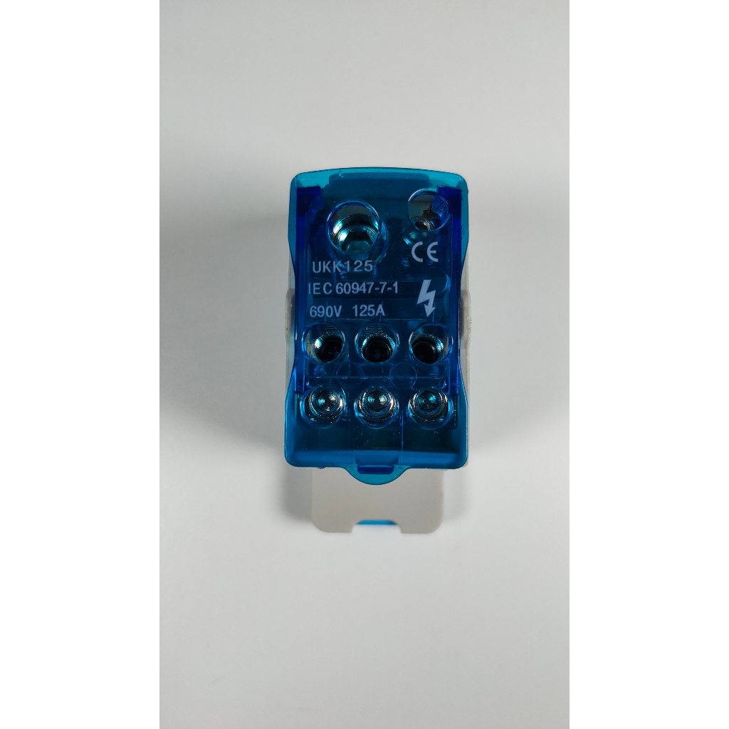 KOTAK DISTRIBUSI TERMINAL /  JUNCTION BOX DIN RAIL UKK-125 SMC.