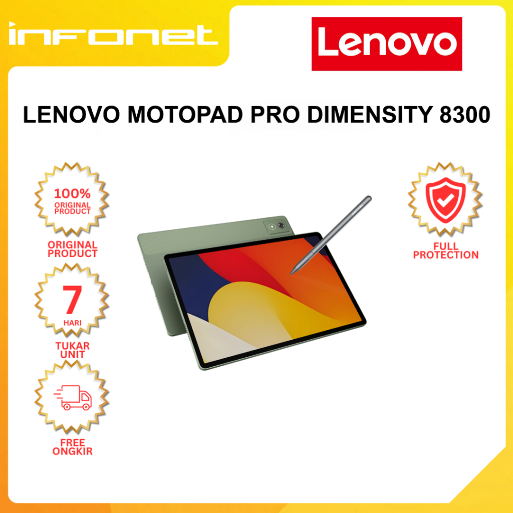 Lenovo MOTOPAD PRO DIMENSITY 8300 8GB 256GB UFS 4.0 12.7" 3K