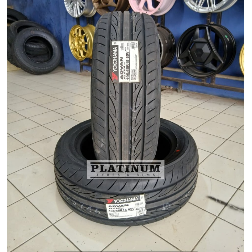 READY STOCK BAN YOKOHAMA ADVAN fleva -V701 85V 195 55 R15 | BAN YOKOHAMA UKURAN 195/55 R15