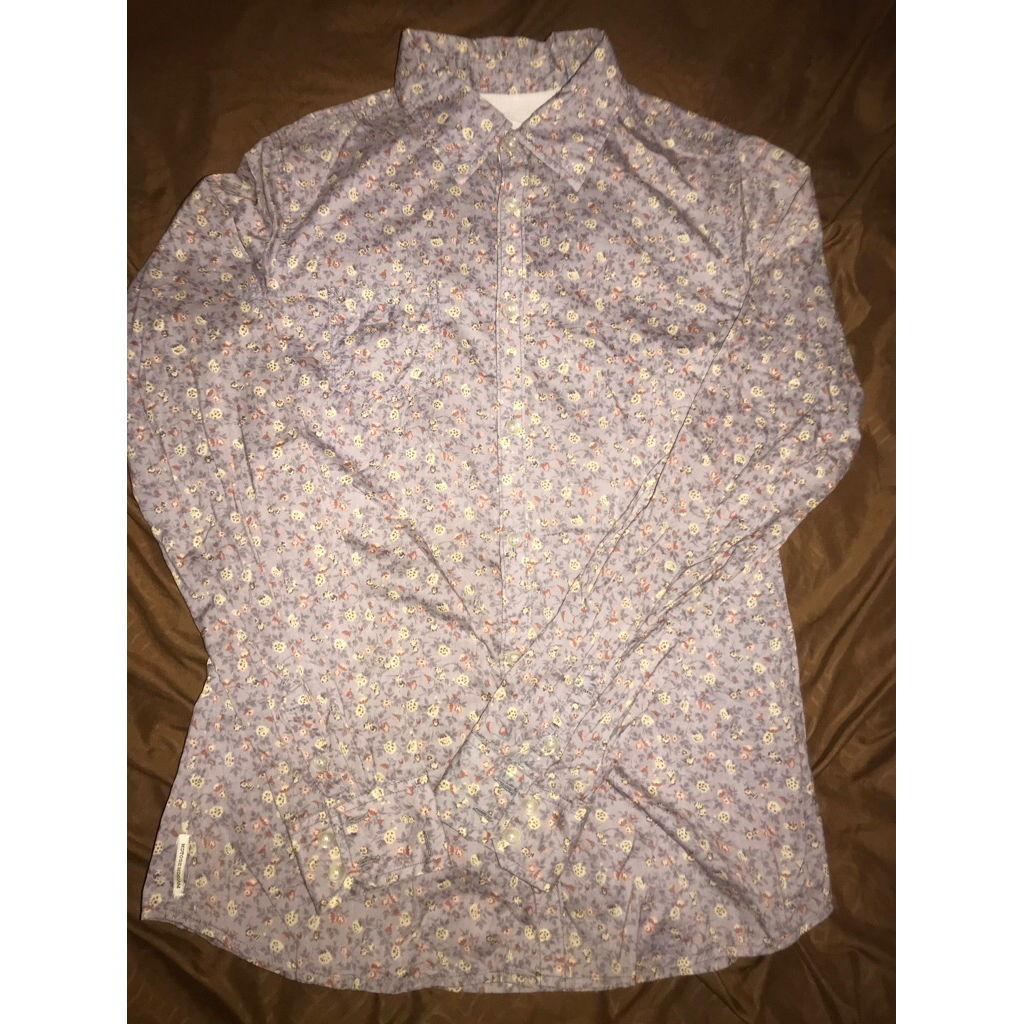 pl kemeja lucu bunga bunga