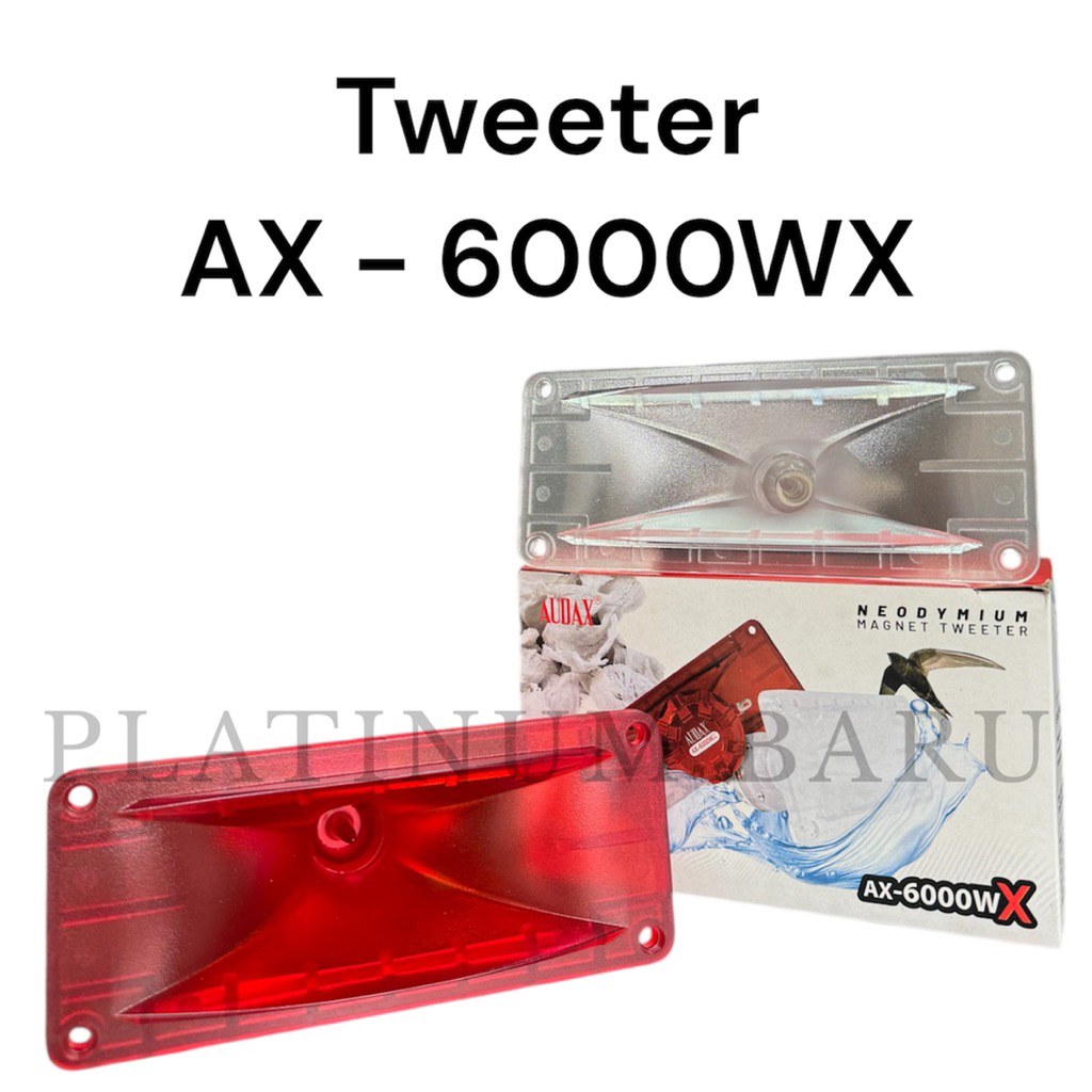 Tweeter Walet Original Asli AUDAX AX 6000WX / AX-6000WX / AX6000WX Twitter Speaker Walet - Per Pcs