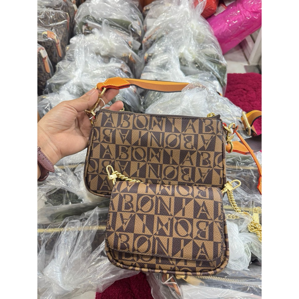 TAS BONIA ORIGIANAL SLING 2 in 1 / TAS BERANAK