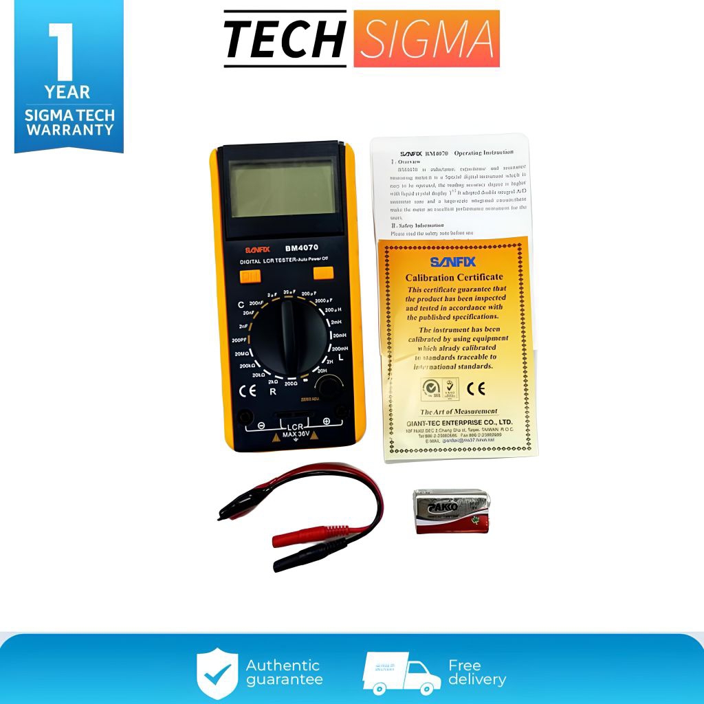 LCR Meter Digital SANFIX BM4070 LCR Meter