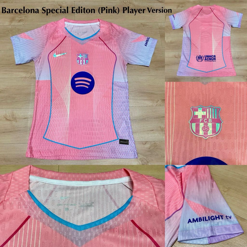 Jersey Barca special pink player issu