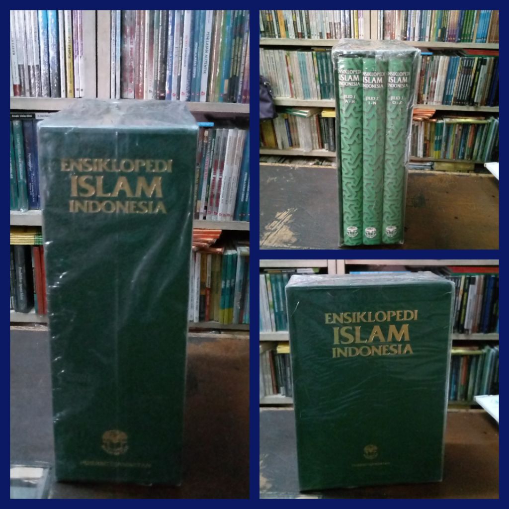 Buku Paket: ENSIKLOPEDI ISLAM INDONESIA Jld.1( A-H ) Jld. 2 ( I-N ) Jld.3 ( O-Z ) Ed.Hard COVER LUX 