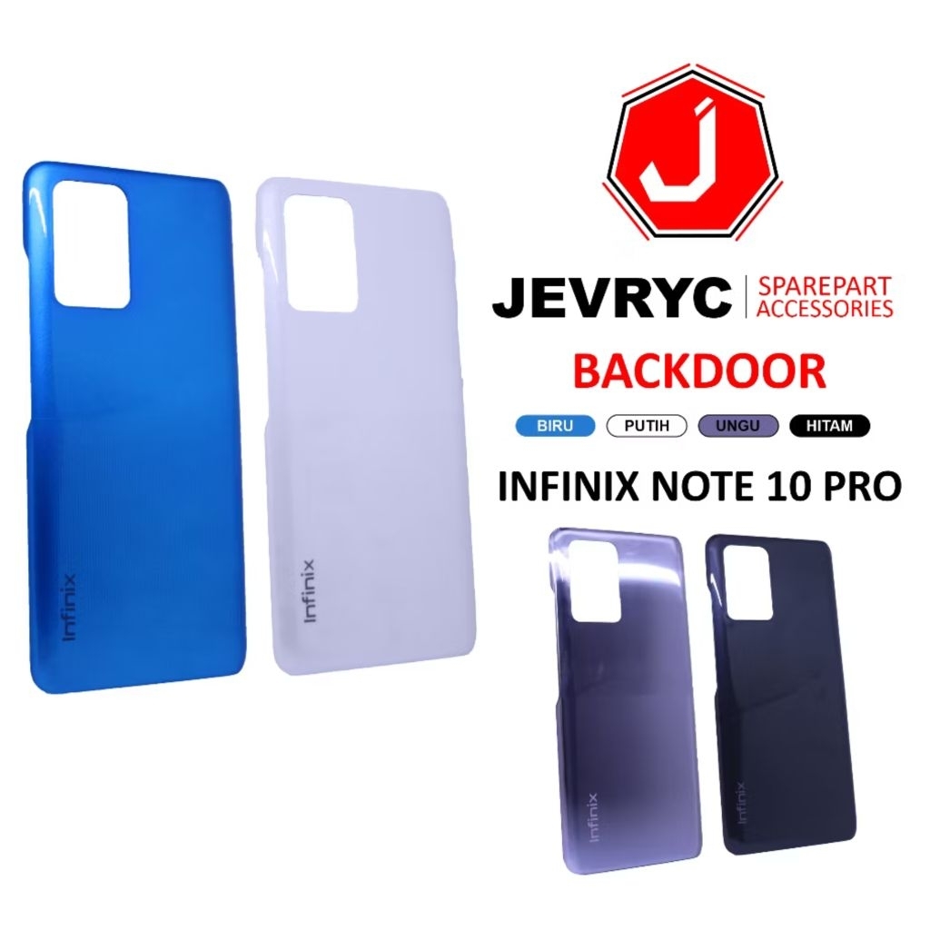 Backdoor For Infinix Note 10 Pro X695 Backdoor Rangka Casing Middle Frame