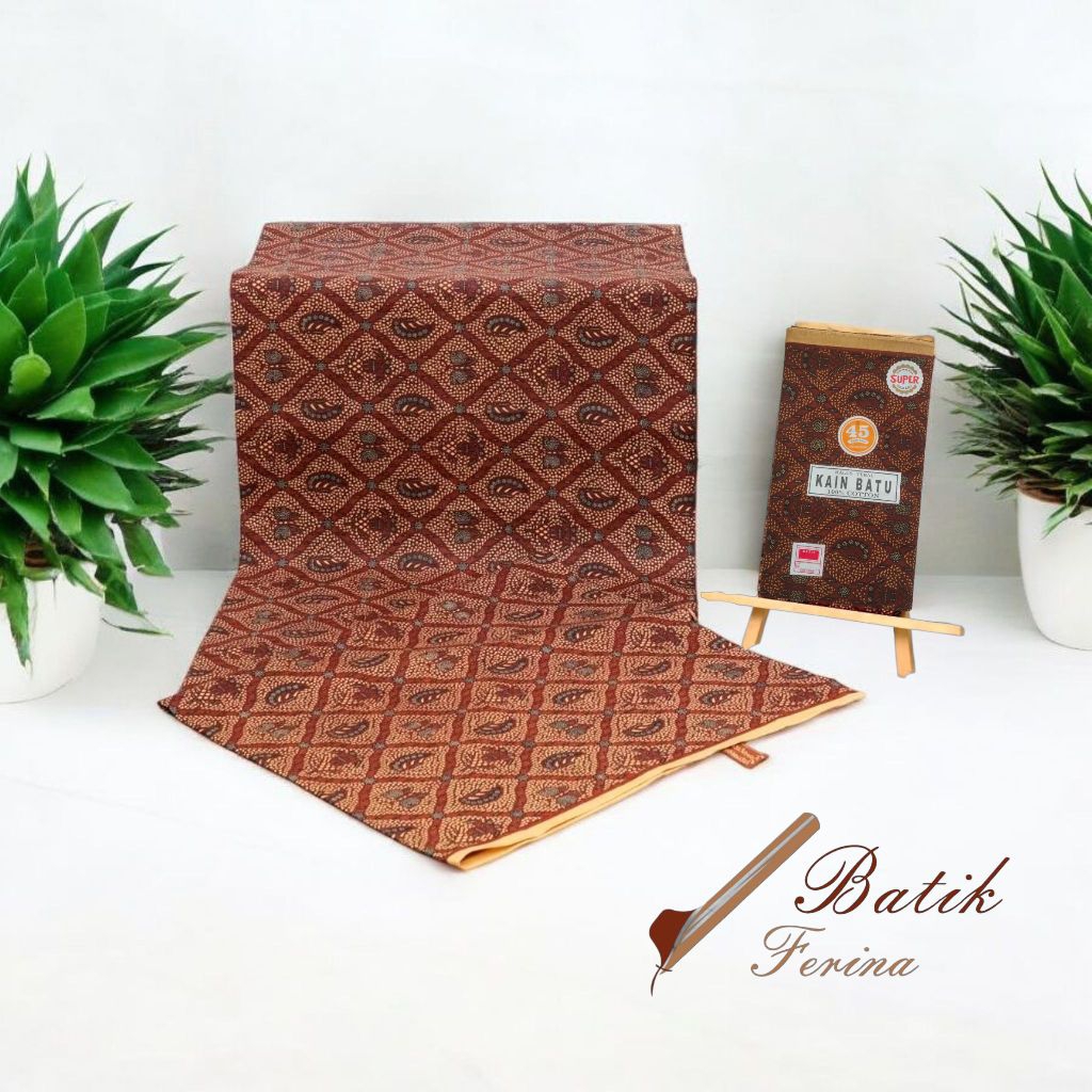 Kain Batik Jarik Sogan Klasik - Jarik Samping Modern