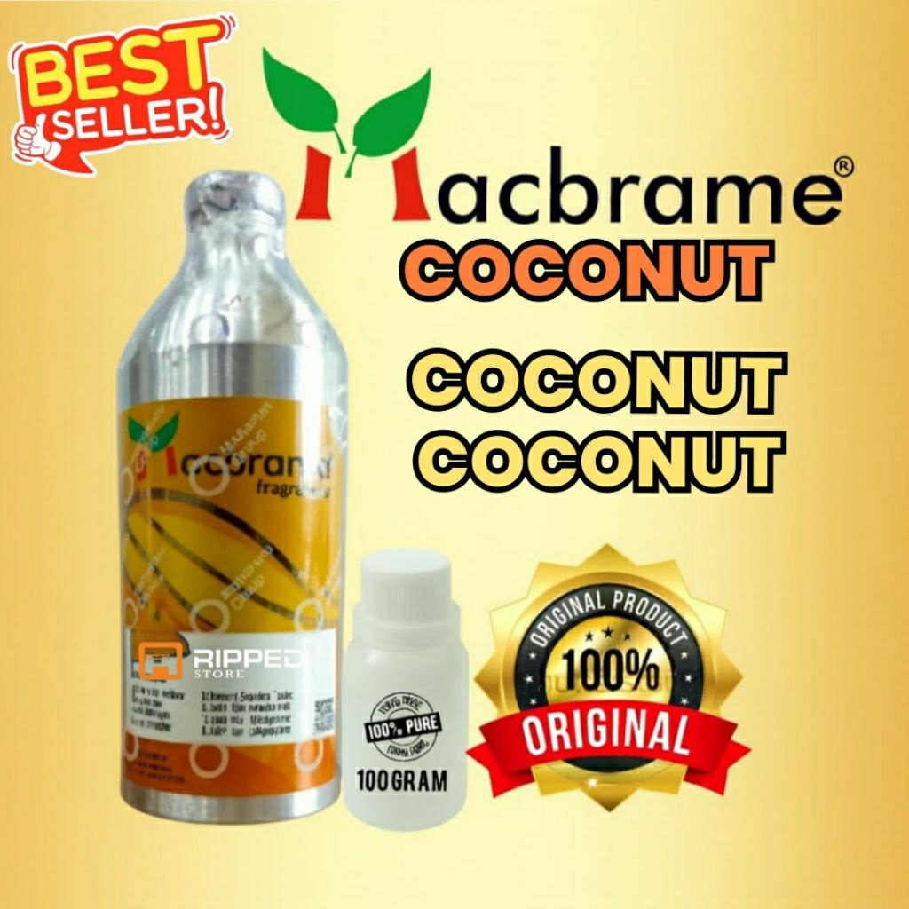 Bibit Parfum Murni 100ml Coconut || Original Macbrame