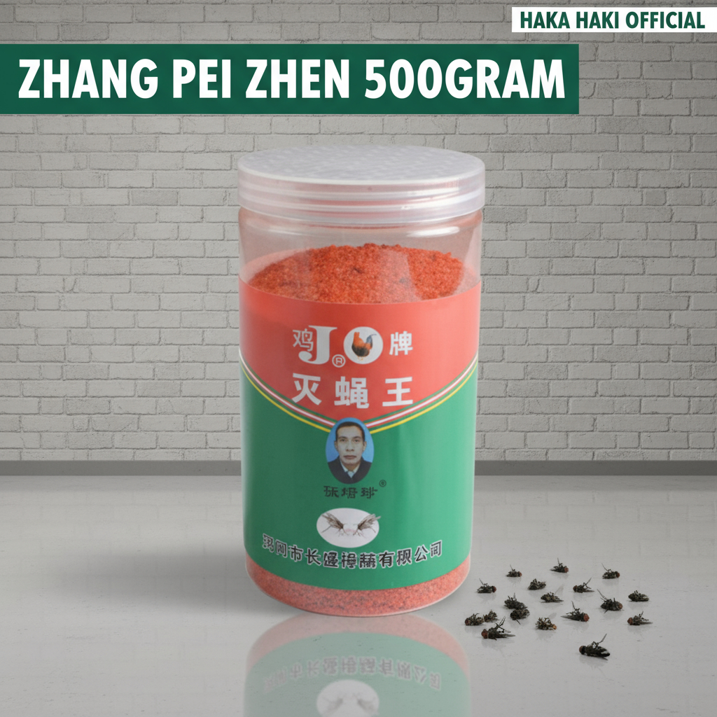 ZHANG PEI ZHEN 500GRAM RACUN LALAT ZHANG PEI ZHEN ORI 100% 500 GRAM