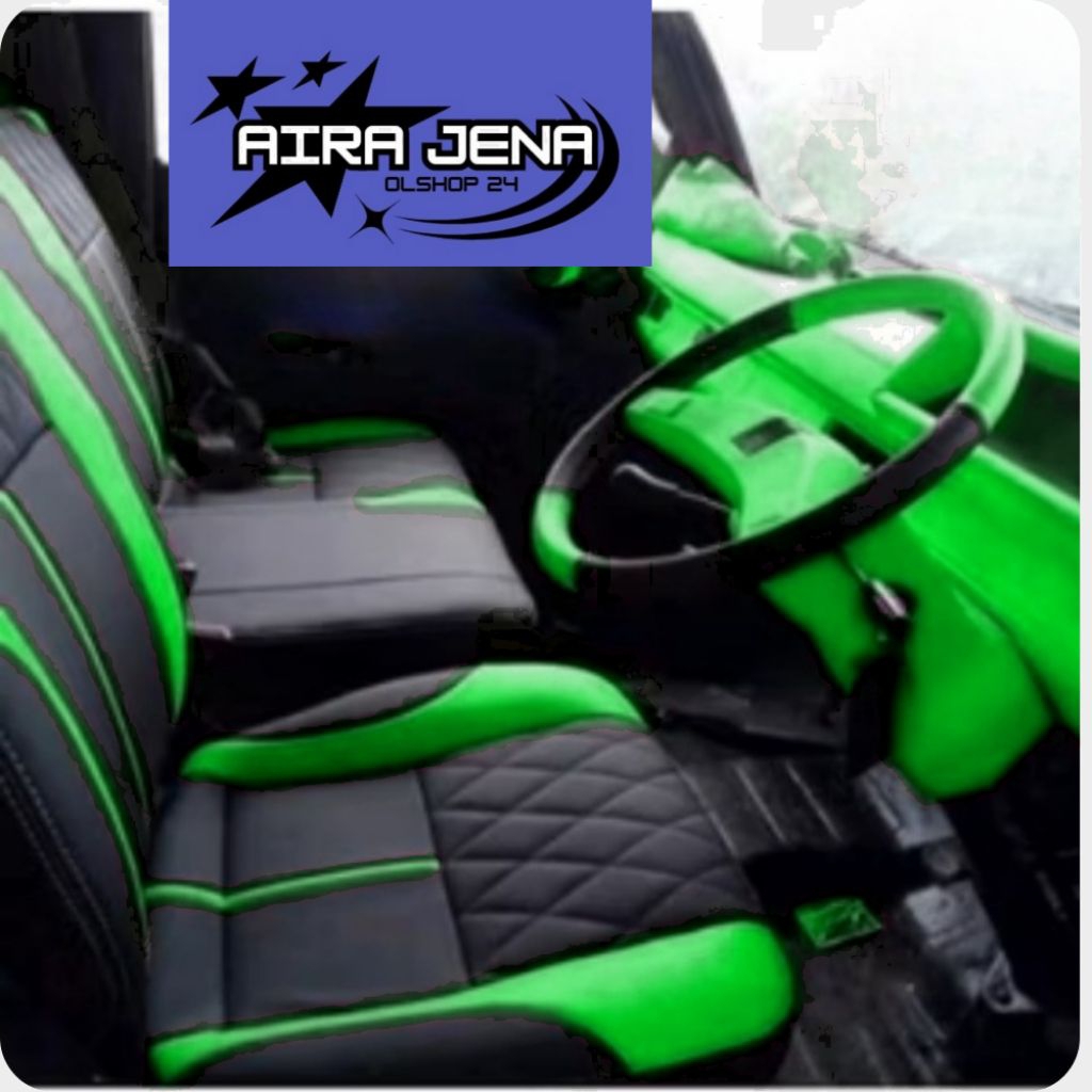 Sarung jok mobil pickup Mitsubishi L300 cover jok mobil pickup granmax bungkus jok mobil pickup