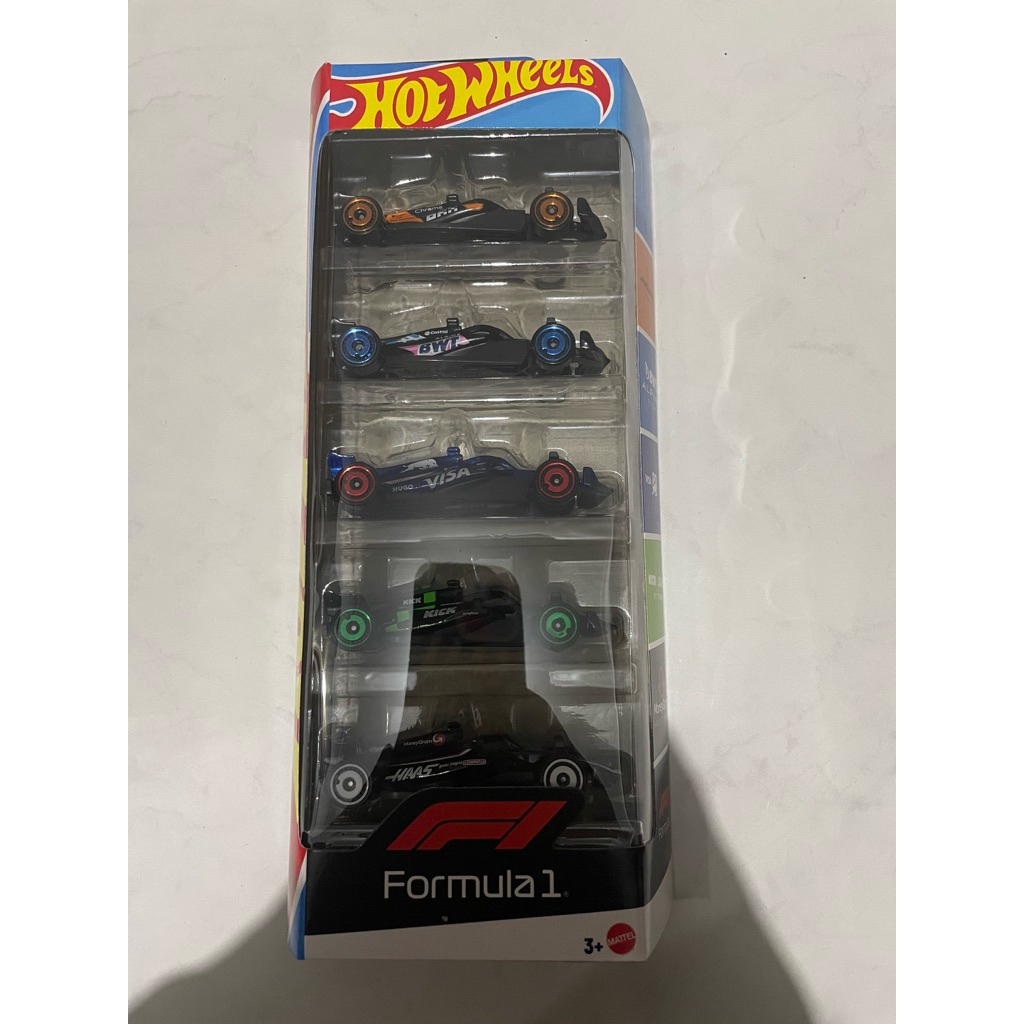 Hot Wheels 5 Pack Formula 1 Hotwheels F1 5 pack segel