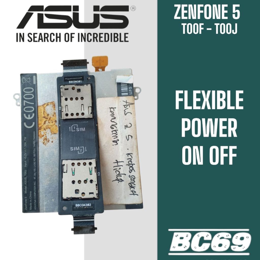 Baterai Batre Asus Zenfone 5 T00F T00J