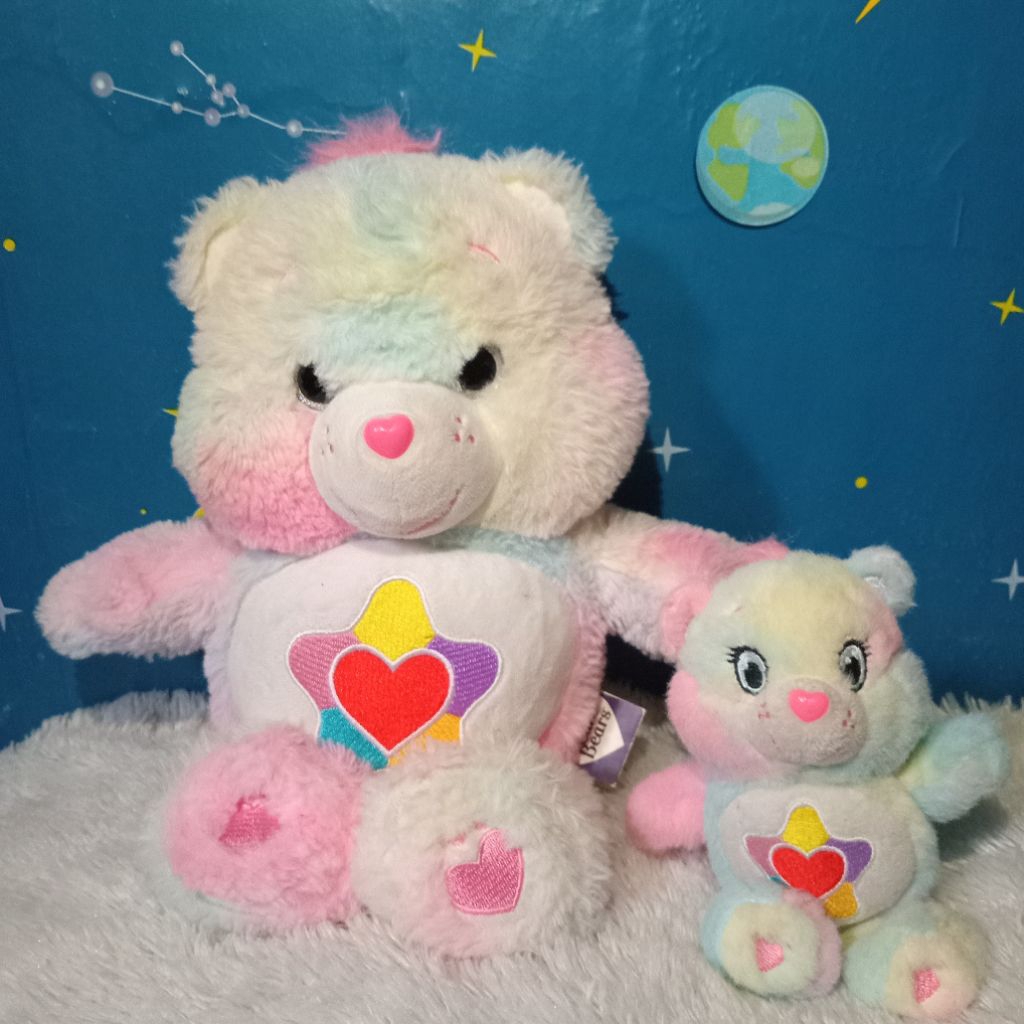 boneka care bears rainbow pelangi ori plush doll toys