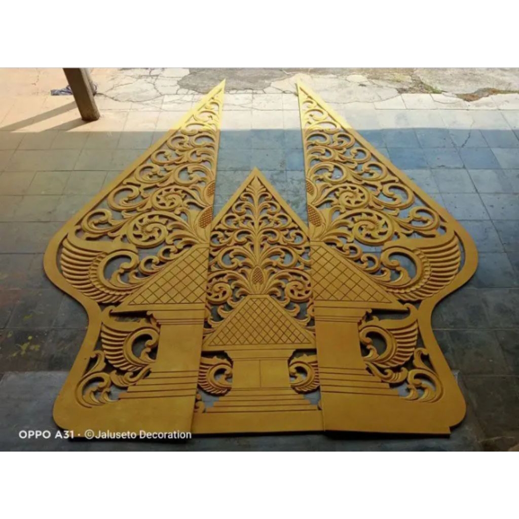 gunungan wayang dekorasi