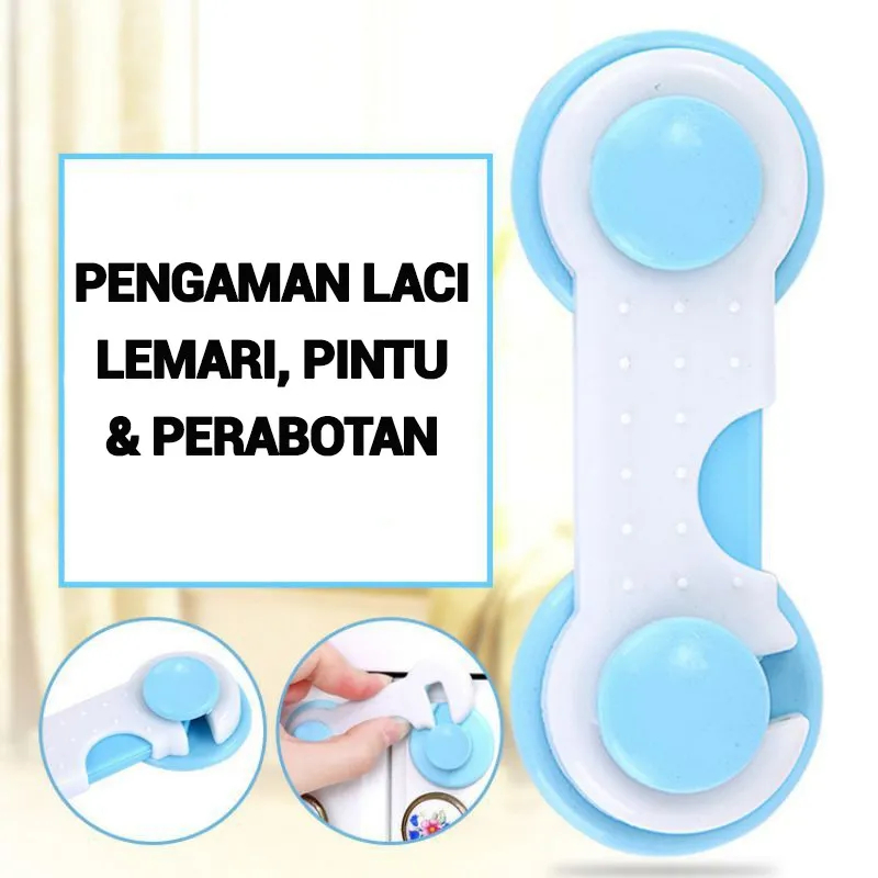 Stiker Sticker Baby Safety Lock Pintu Lemari Kulkas Baby Protector Bayi Set Kunci Kecil Pengaman Pelindung Pengunci Furniture Penahan Perabot Pintu Jendela Laci Kulkas Lemari Pakaian Pengait Pintu Laci Safe Lock dari bayi Hewan Peliaraan Serbaguna