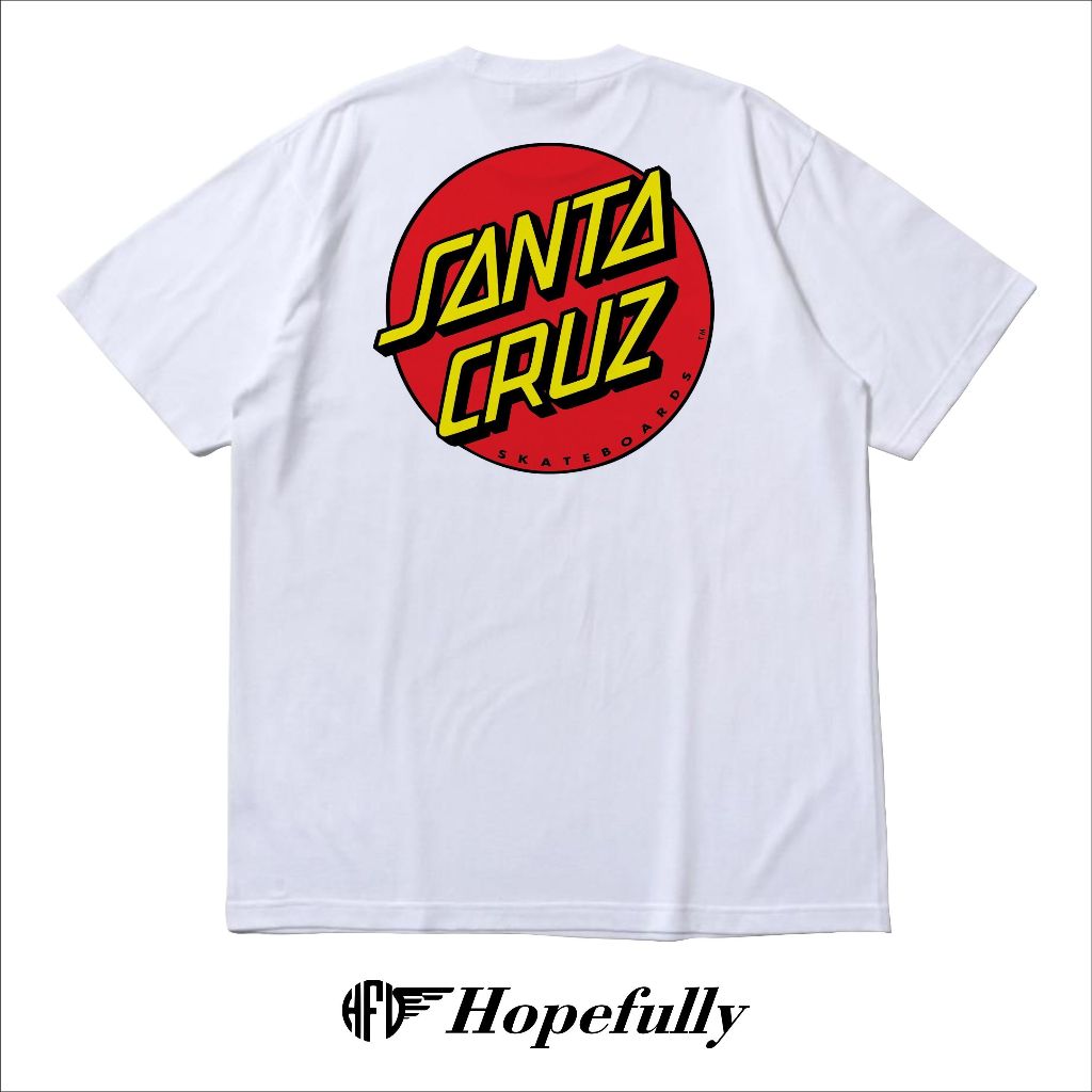 Kaos Santa Cruz original art-logo t-shirt premium quality Bahan 100% Catton 24s UNISEX