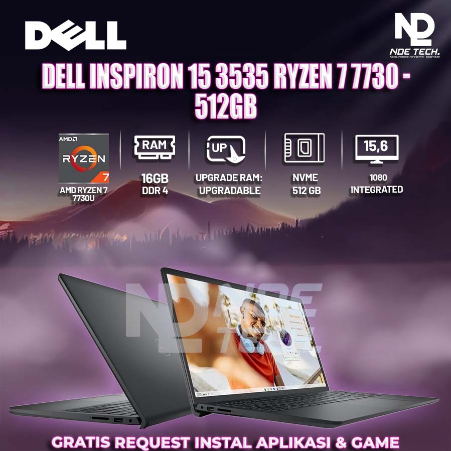 DELL INSPIRON 15 3535 RYZEN 7 7730
