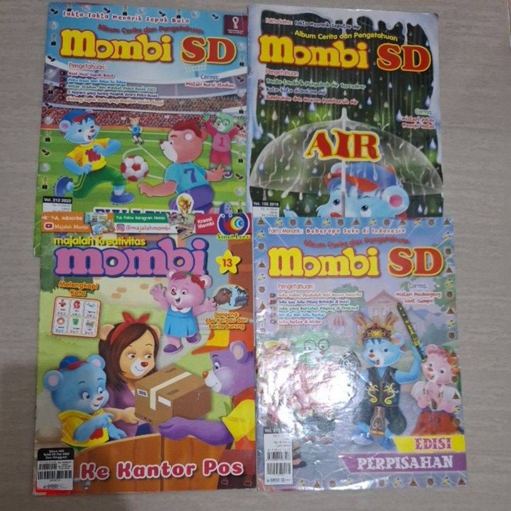 Preloved Majalah MOMBI SD