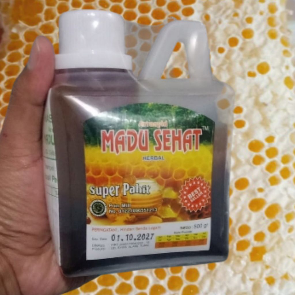 Madu Super Pahit 500gr Madu Asli Murni Arrasyid Madu Sehat Herbal