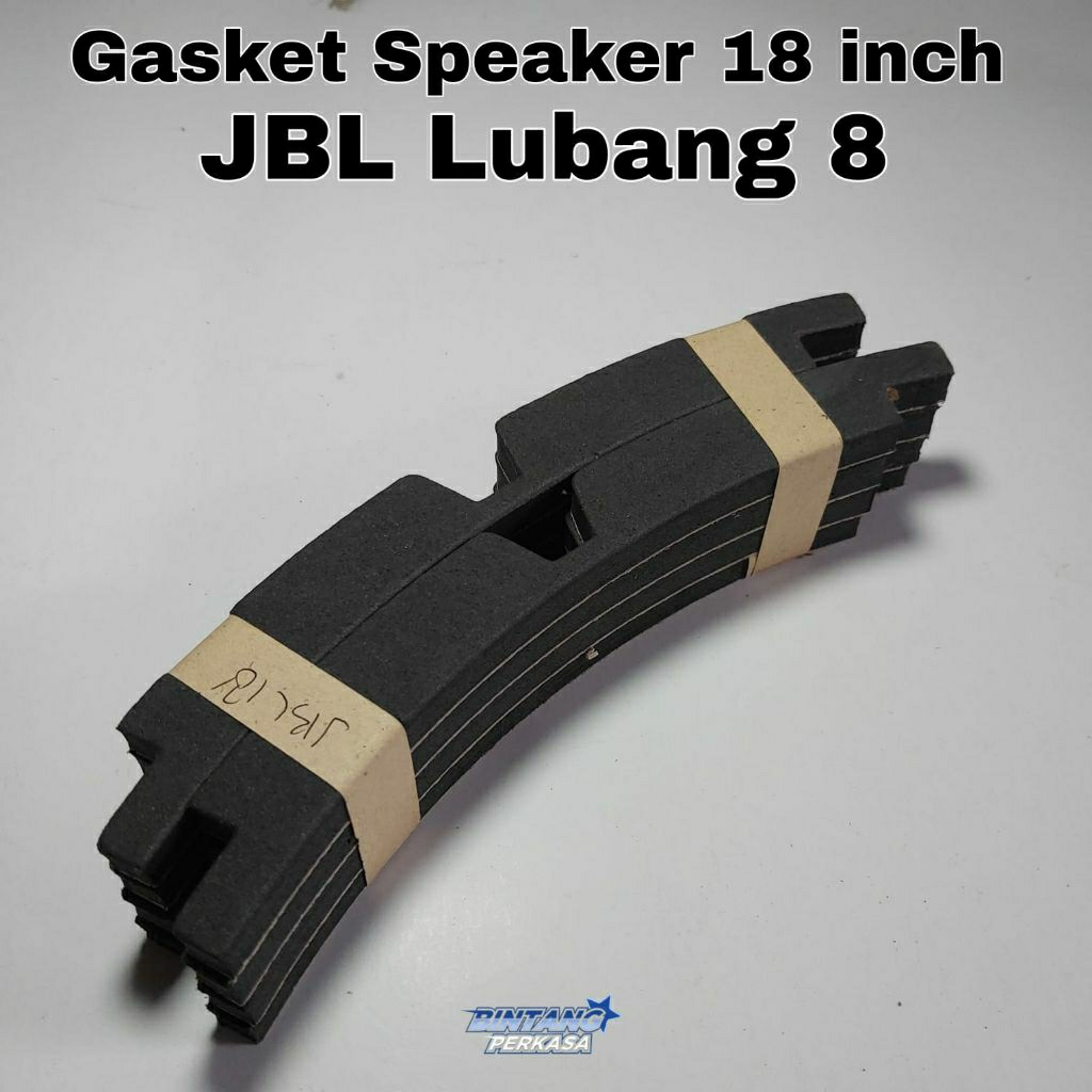 Gasket Spons Spon pinggiran speaker spiker 18 inch 18 in 18inch 18in JBL Lubang 8 baut