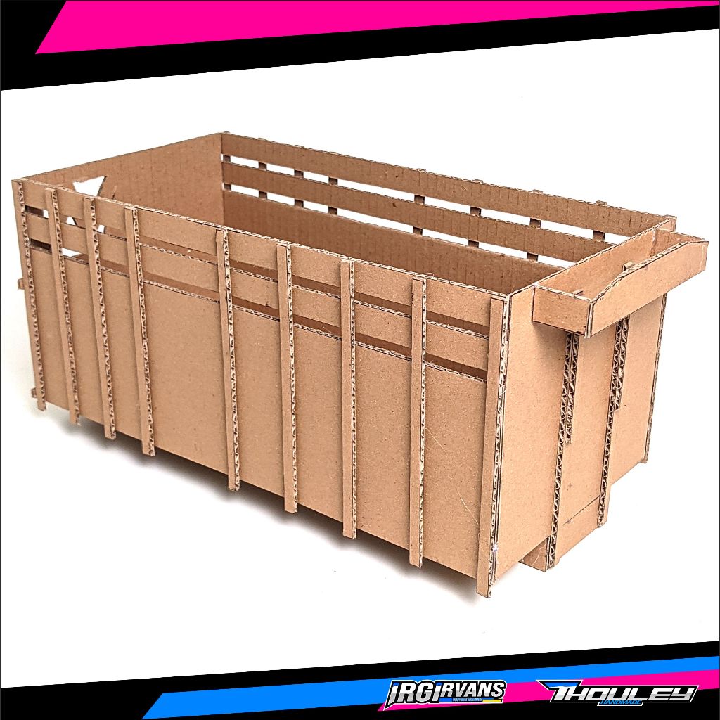 Bak Miniatur Truk Skala 14 / Bak Miniatur Truk Kardus