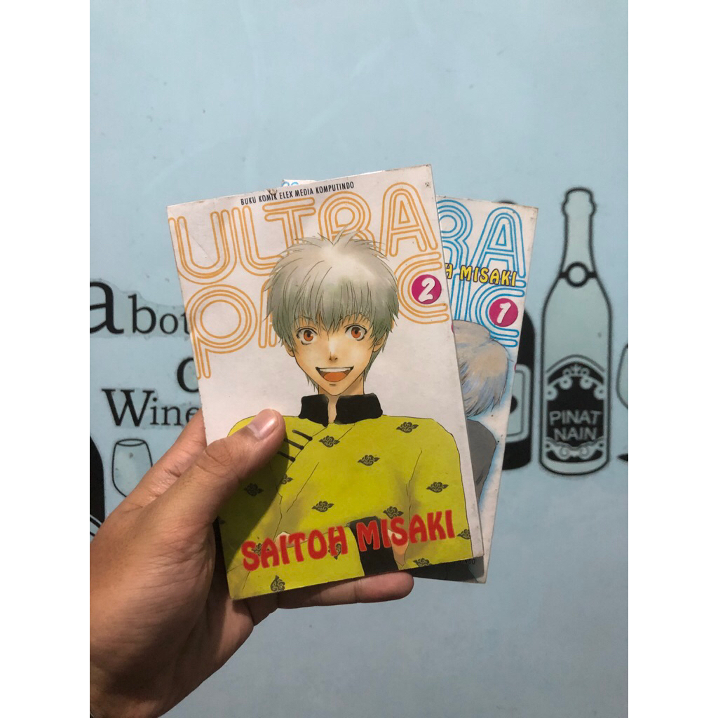 Komik Ultra Panic Vol 1 2 , Set Only , Bekas