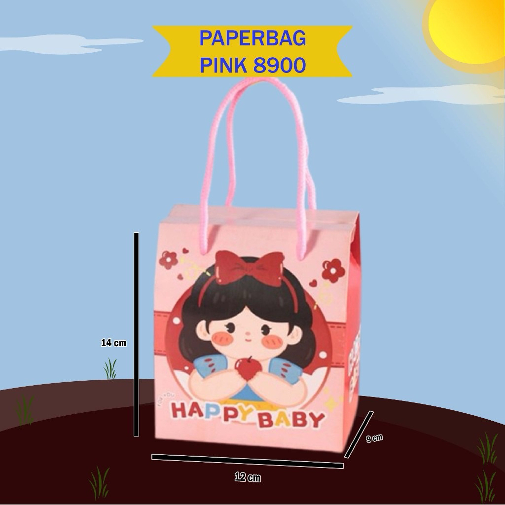 Goodie Bag Ulang Tahun Anak Dino/ Paperbag Ulang Tahun Anak