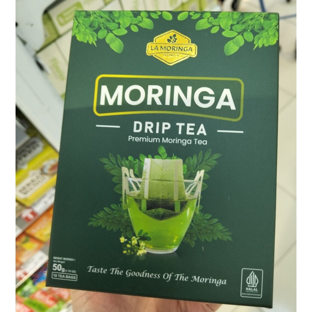 LA MORINGA - Moringa Drip Tea Teh Kelor Teh Daun Kelor