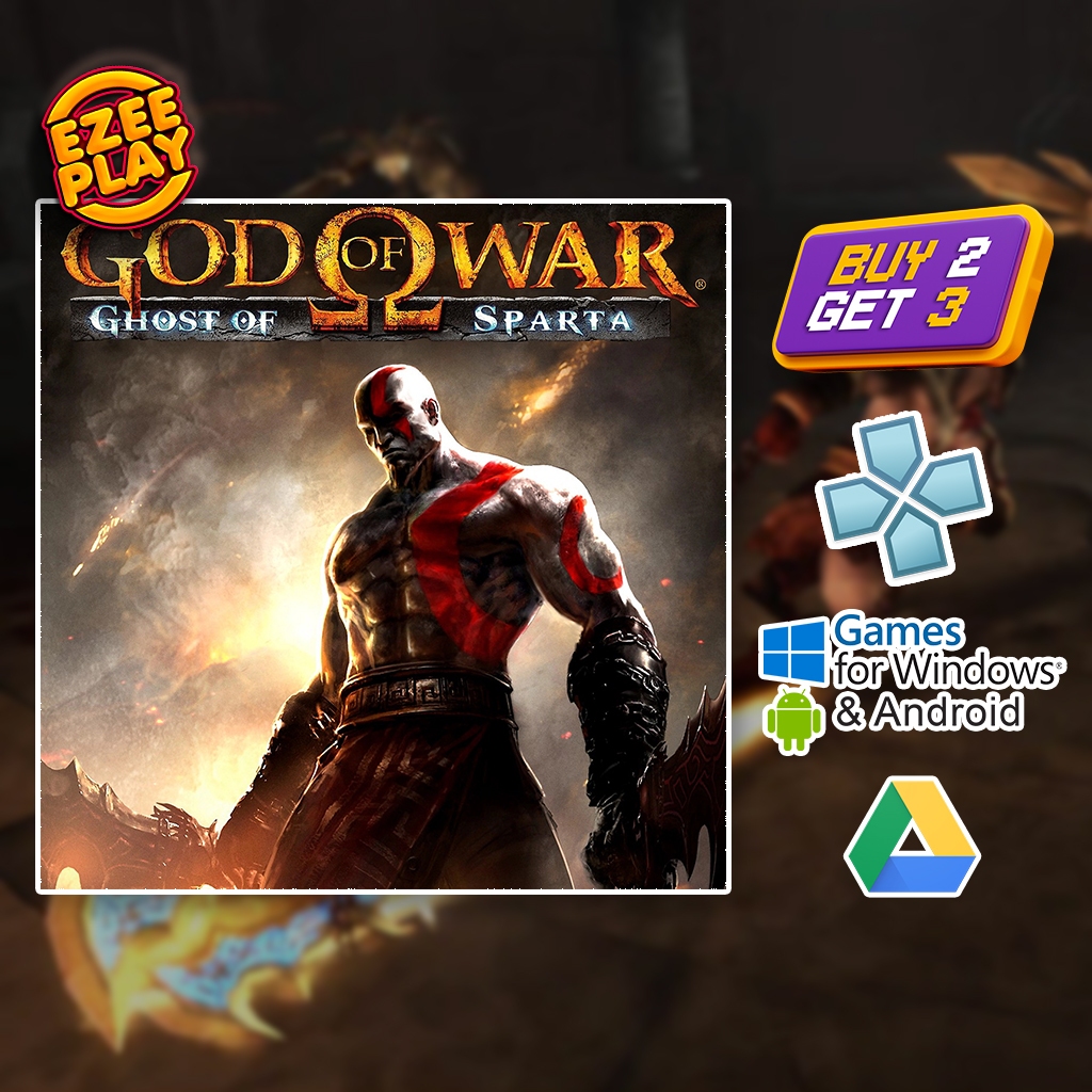 Termurah Game PSP God of War: Ghost of Sparta - Game PC Laptop & Android Full Version -Free To play 