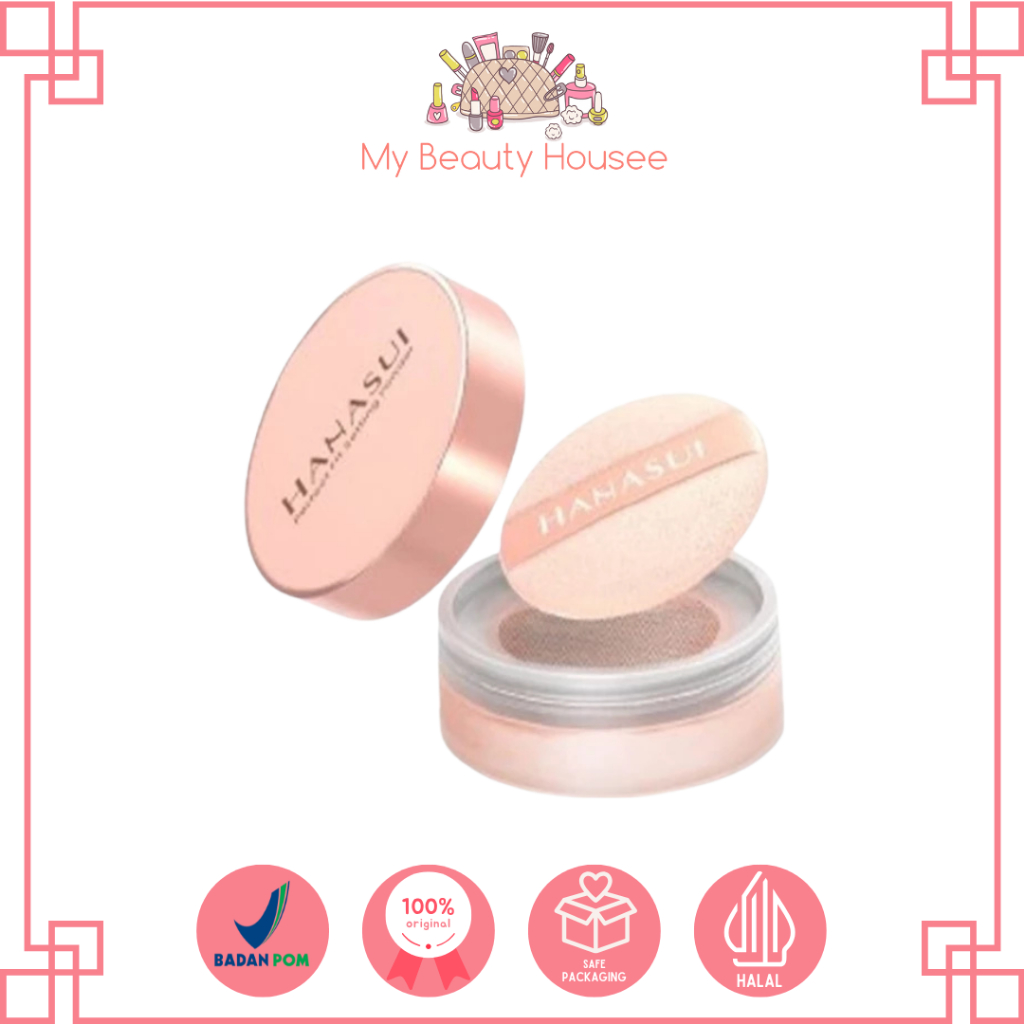 HANASUI PERFECT FIT SETTING POWDER - LOOSE POWDER BEDAK TABUR HALUS RINGAN NATURAL
