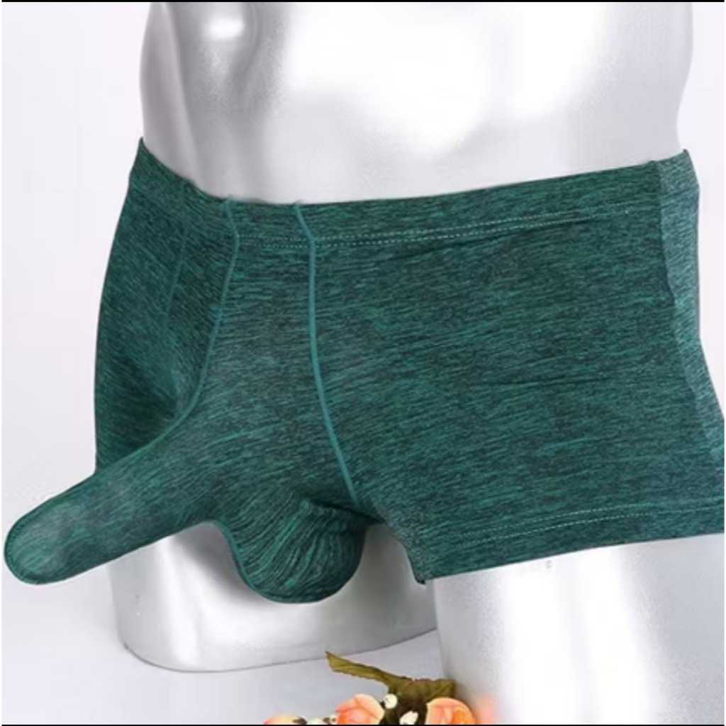 CELANA DALAM BOXER PRIA  COWOK MODEL GAJAH BELALAI ELASTIS SANGAT LEMBUT