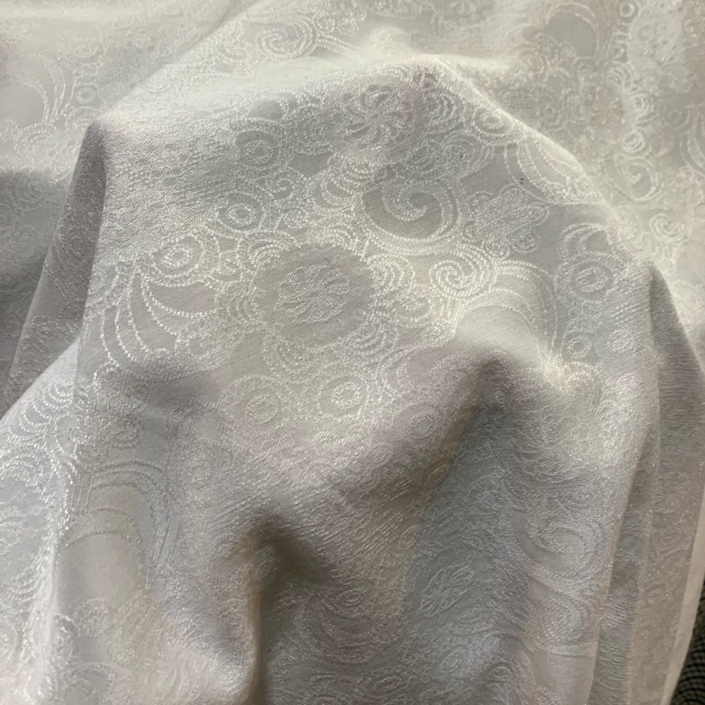 kain jaguar emboss - kain dior jaguar premium - kain jaguar luxury [OFF WHITA]