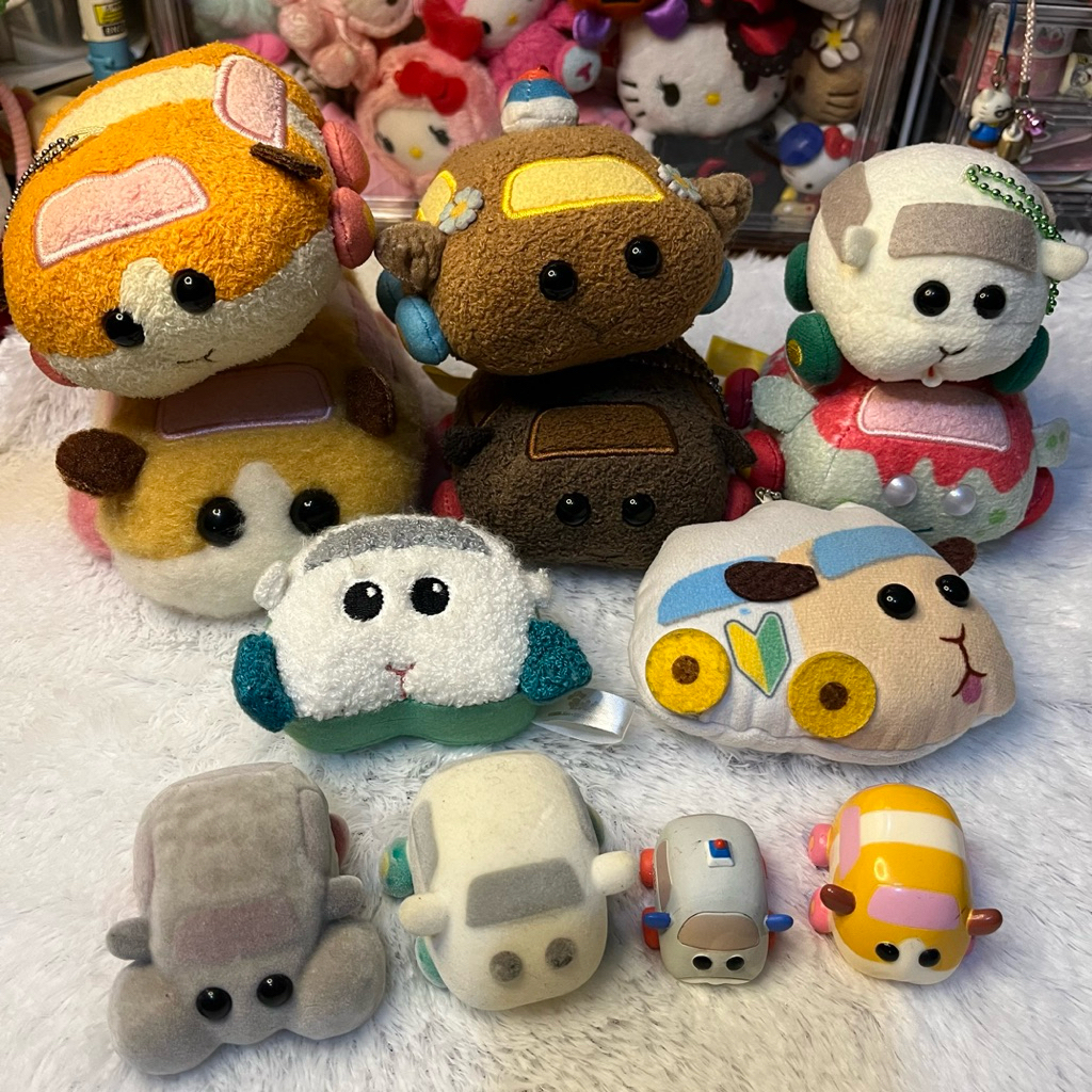 Molcar pui pui - GANCI/gantungan kunci/boneka