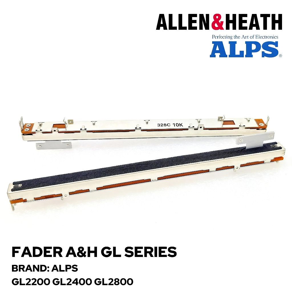 FADER MIXER ALLEN HEATH GL2200 GL2400 ALLEN AND HEATH GL2800 POTENSIO FADER MIXER DIGITAL