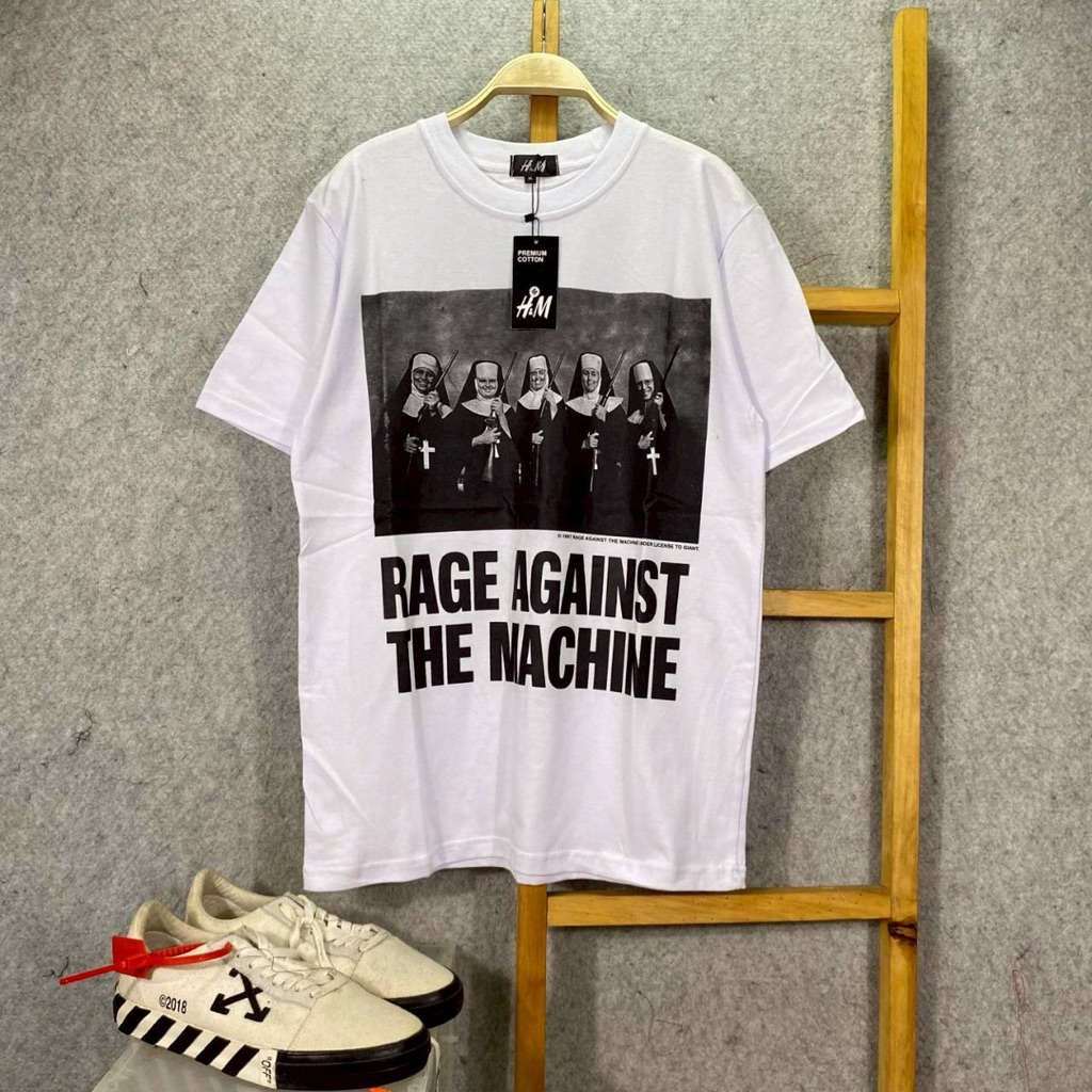 TSHIRT REGULER MUSIC BAND BOOTLEG VINTAGE UNISEX Rage Against The Machine