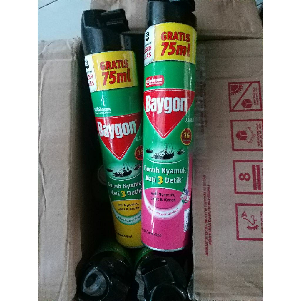 BAYGON SEMPROT 600ML + 75ML
