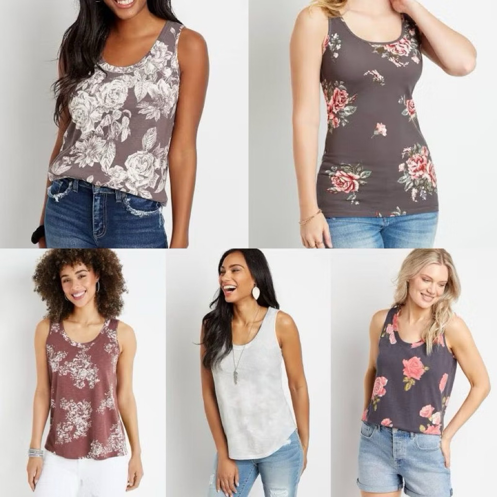 tanktop maurices wanita bigsize branded JUMBO