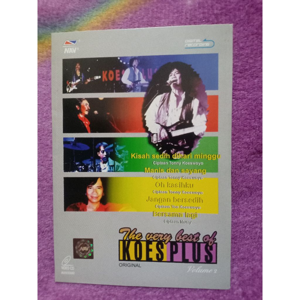 VCD THE VERY BEST OF KOES PLUS VOL 2 NAV