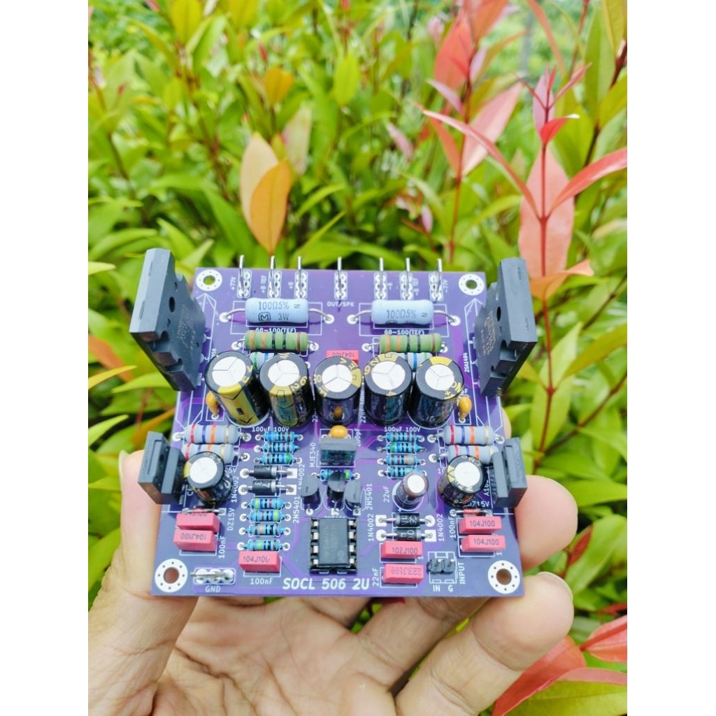 KIT DRIVER SOCL 506 TEF 2u full modif cocok untuk driver power lapangan/miniaturan