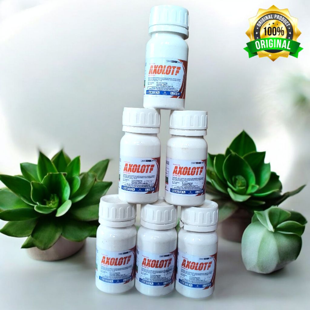 Insektisida AXOLOTF 160/40 SC.(50 ML)Obat hama, insektisida Pembasmi Ulat bor, grayak, ulat, gantung