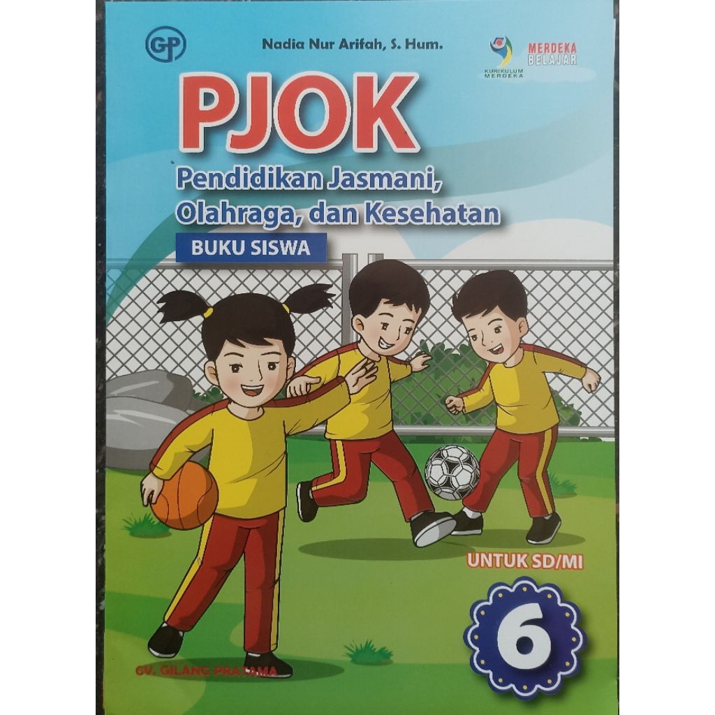 Buku siswa PJOK kelas 6