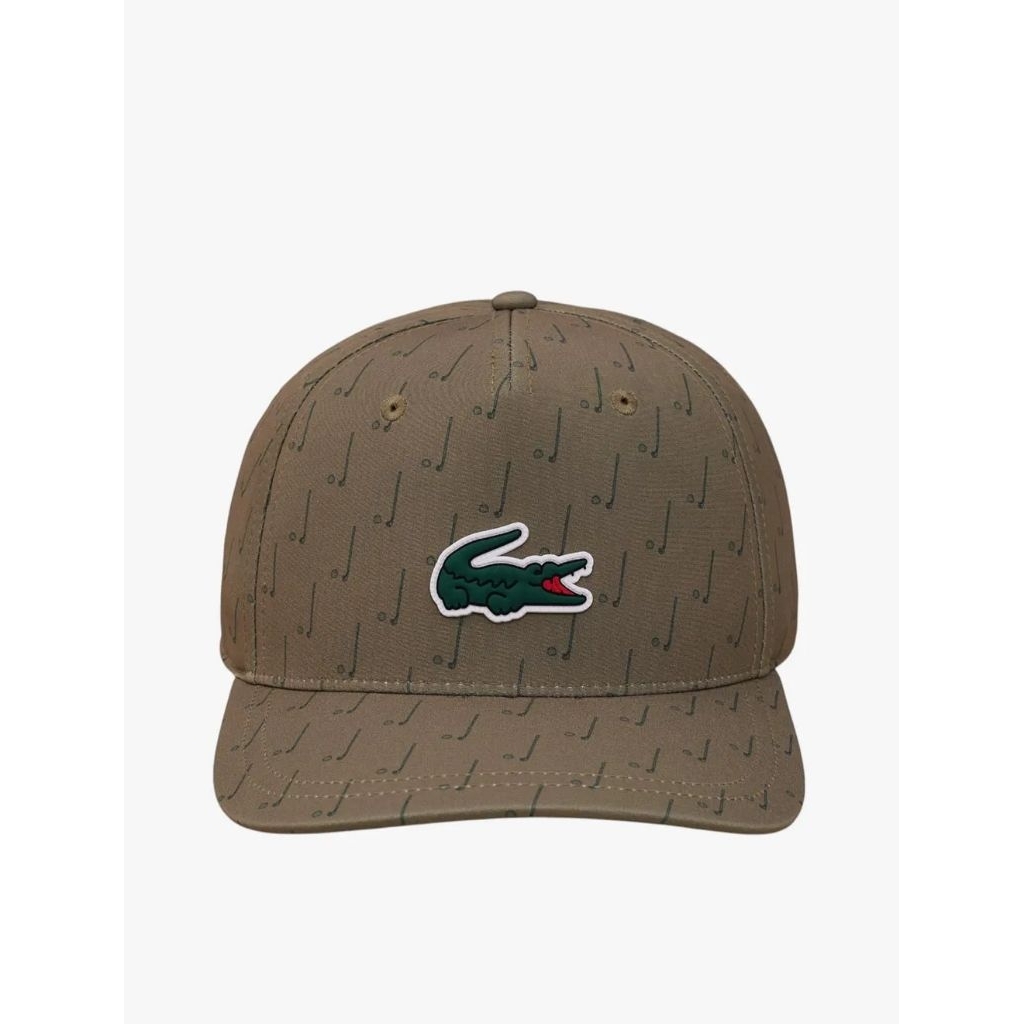 Lacoste Men's Golf Casquette Caps Topi Golf Pria - Olive