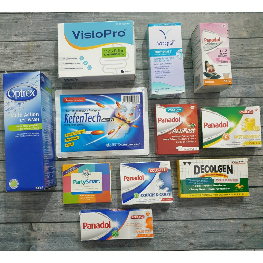 Panadol Actifast Sinus Max Hot Rem Cough Decol Singapore