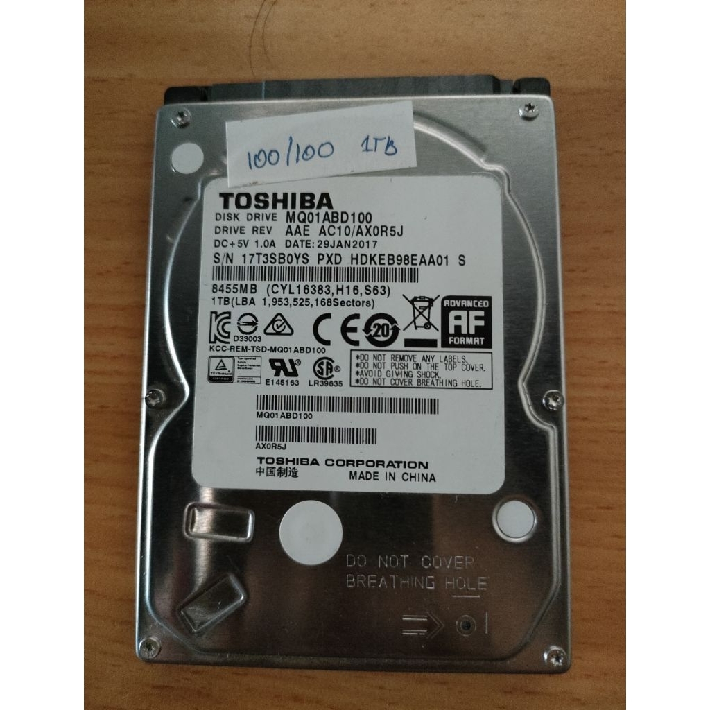 HDD eksternal laptop 1tb