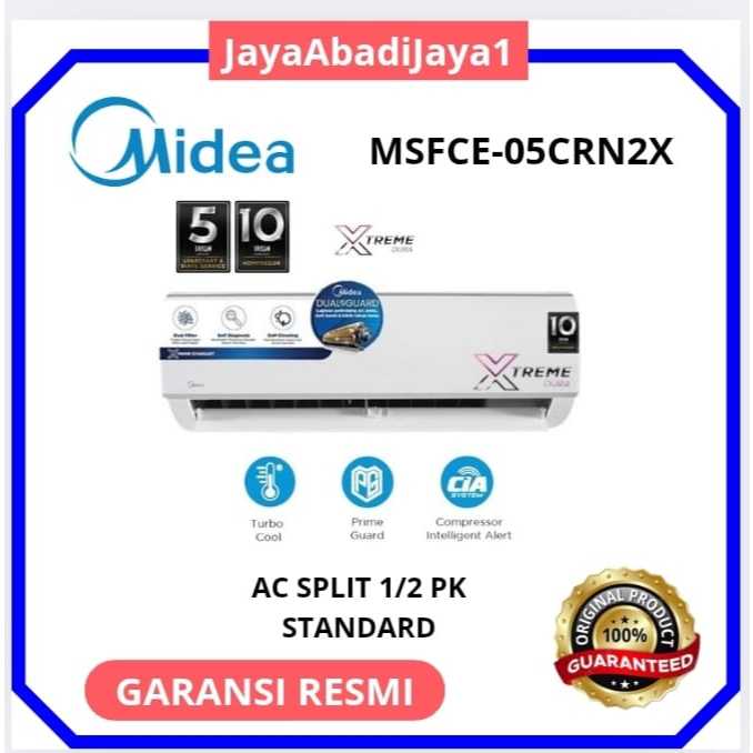 AC Midea 1/2pk Low Watt Midea 1/2 pk