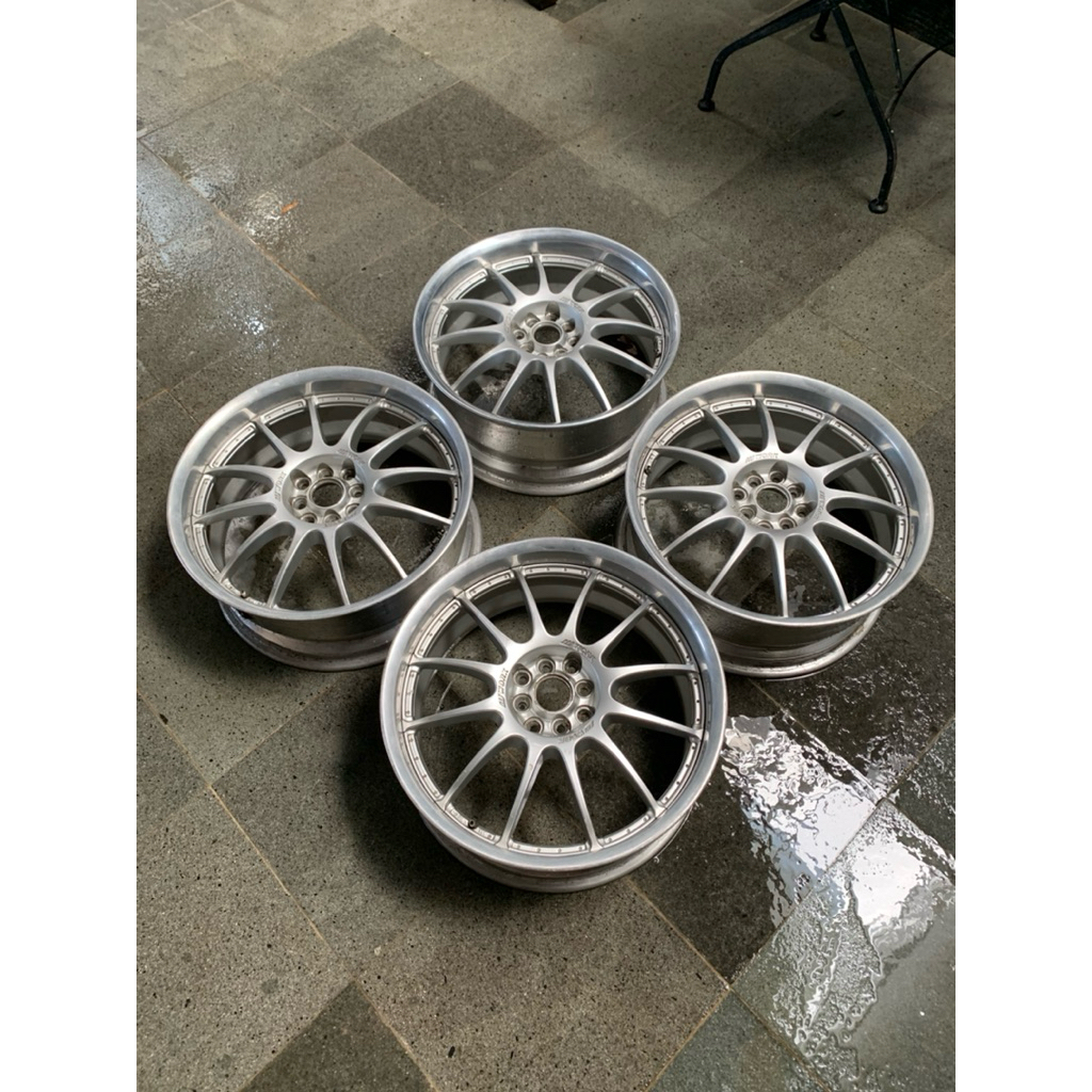 Velg bekas WORK XSA  R19 et 45 lb 8 pcd 4x100/114 (double pcd) Made in Japan  No retak, no peang