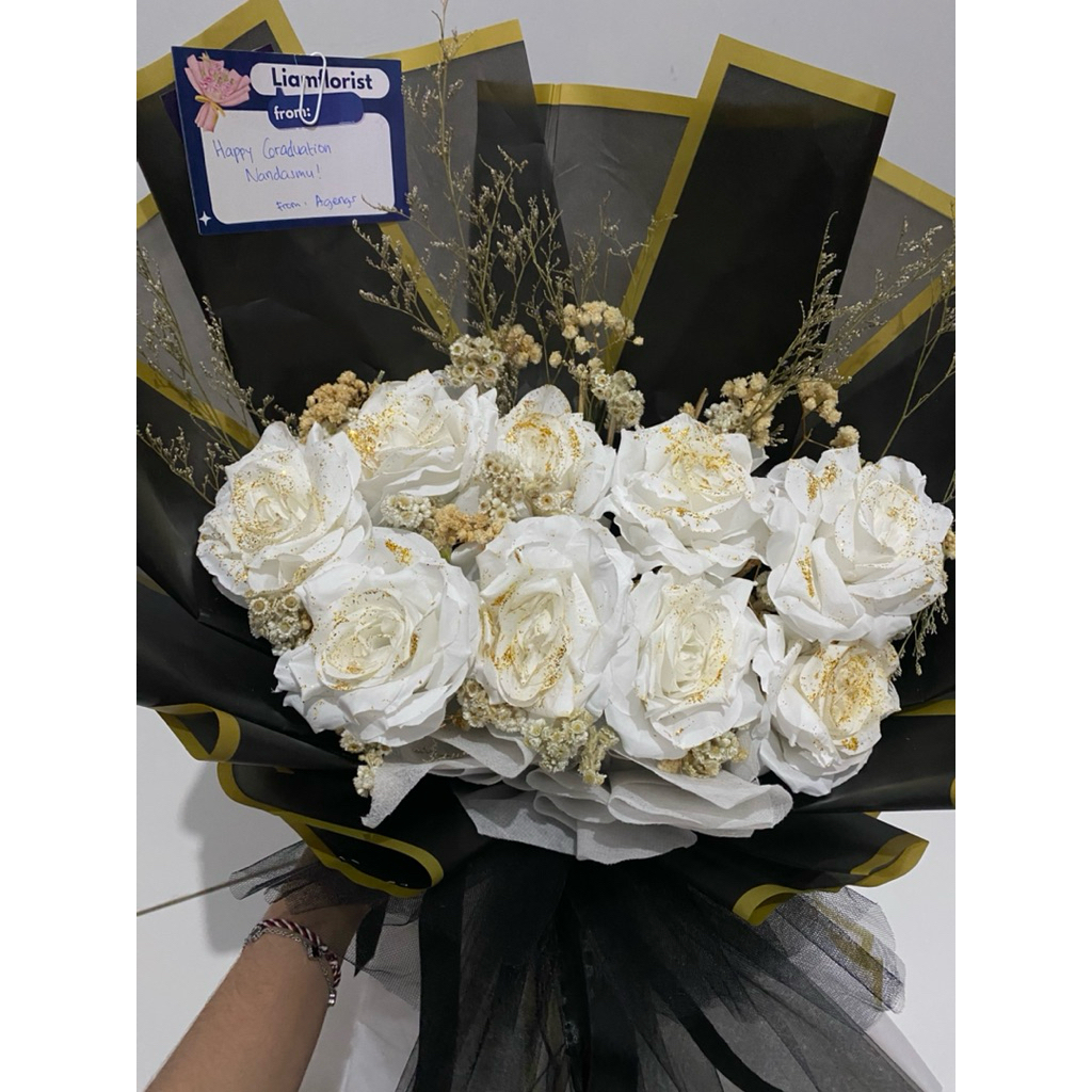 Buket Bunga Besar/Buket Bunga Palsu