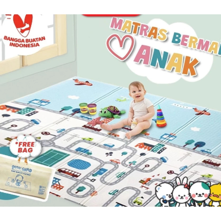 [HsLapak] PLAYMATE BAYI / PLAYMATE TEBAL / PLAYMATE BAYI MATRAS LIPAT / PLAYMATE ANAK TEBAL 180X200C