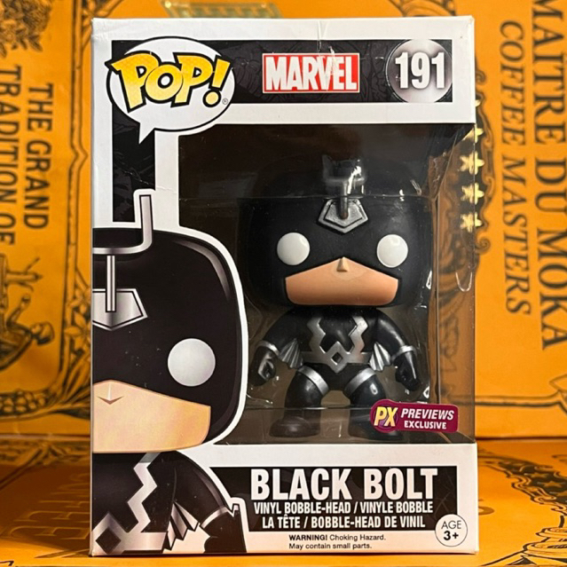 Funko Pop Marvel Universe - Black Bolt #191 PX Preview Exclusive